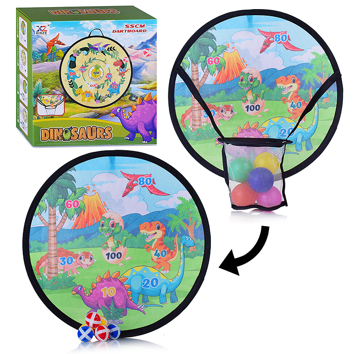 Дартс 999A-27 "Мир динозавров" в коробке Дартс 999A-27 "Мир динозавров" в коробке