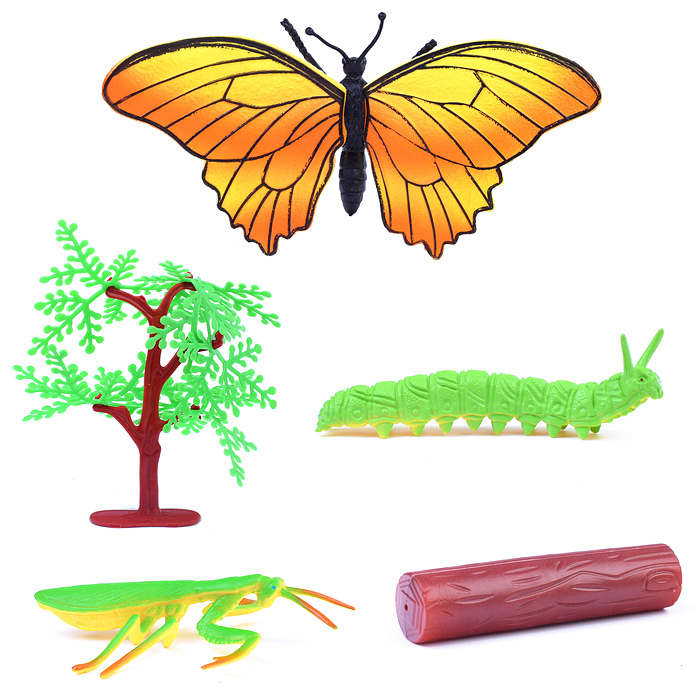 Набор животных KC713-4 "Насекомые" в пакете Набор животных KC713-4 "Насекомые" в пакете