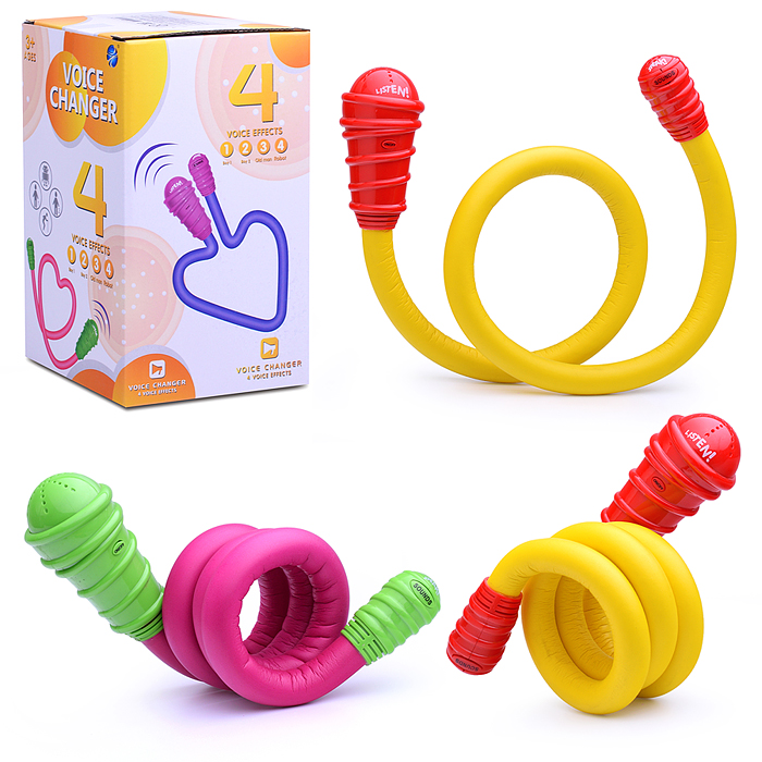 Микрофон 619-10 гибкий, цветной, на батарейках, в коробке Микрофон 619-10 гибкий, цветной, на батарейках, в коробке