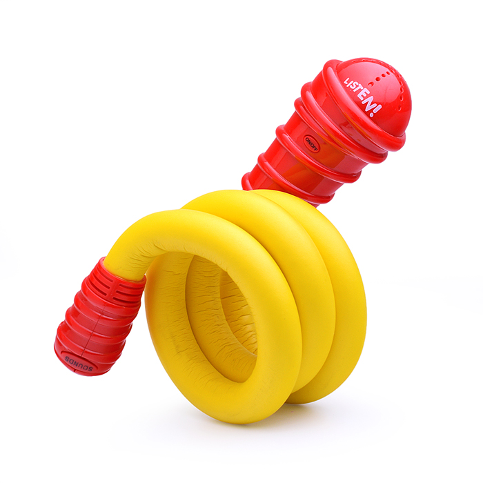 Фото к товару Микрофон 619-10 гибкий, цветной, на батарейках, в коробке Микрофон 619-10 гибкий, цветной, на батарейках, в коробке