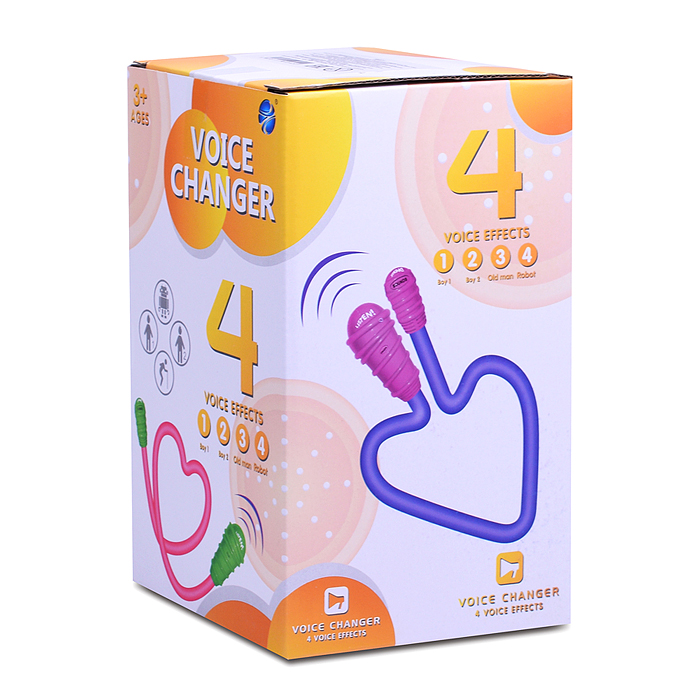 Фото к товару Микрофон 619-10 гибкий, цветной, на батарейках, в коробке Микрофон 619-10 гибкий, цветной, на батарейках, в коробке