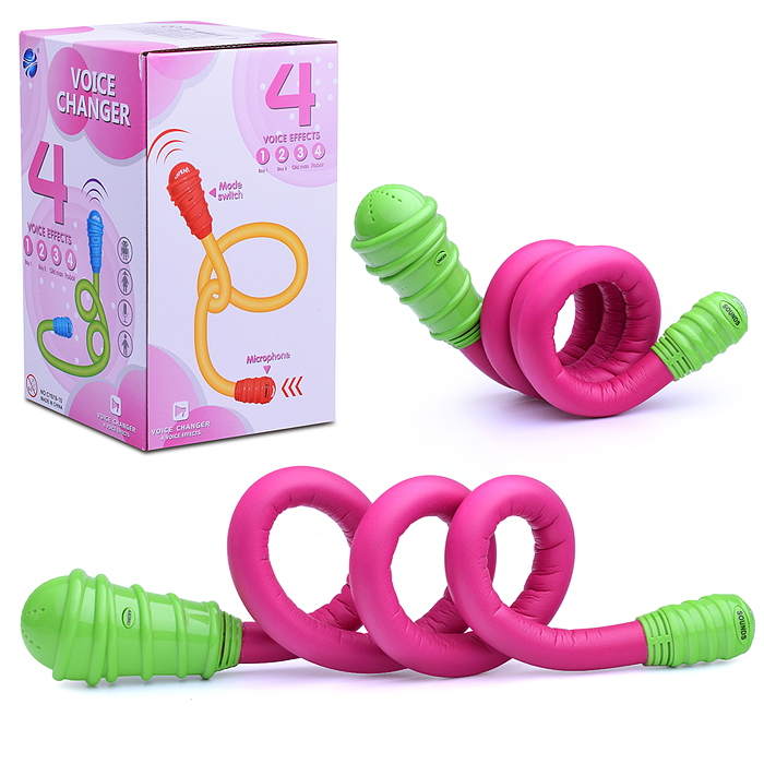 Фото к товару Микрофон 619-10 гибкий, цветной, на батарейках, в коробке Микрофон 619-10 гибкий, цветной, на батарейках, в коробке