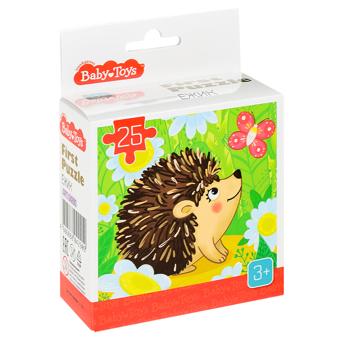 Пазл First Puzzle "Ежик" (25 эл) Baby Toys Пазл First Puzzle "Ежик" (25 эл) Baby Toys