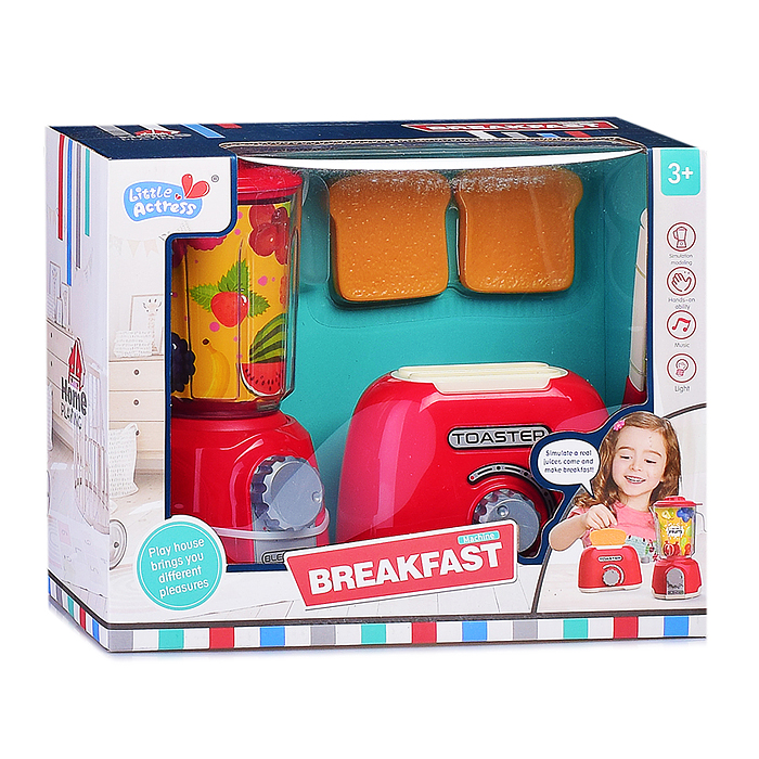 Фото к товару Набор бытовой техники YY6016-1 (тостер, соковыжималка) в коробке Набор бытовой техники YY6016-1 (тостер, соковыжималка) в коробке