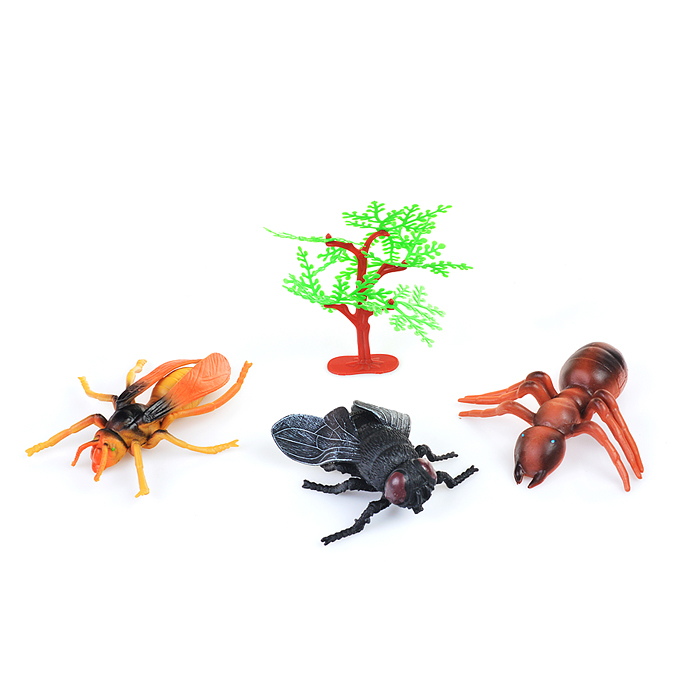 Фото к товару Набор животных KC713-1 "Жизнь насекомых" в пакете Набор животных KC713-1 "Жизнь насекомых" в пакете