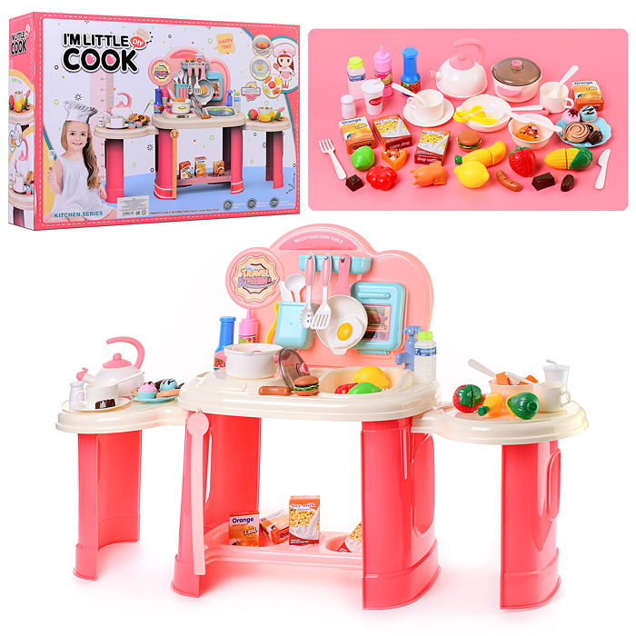 Игровой набор кухня 8833A-2 "Я повар" в коробке Игровой набор кухня 8833A-2 "Я повар" в коробке