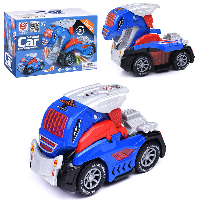 Машина HG-885 трансформирующаяся в динозавра, в коробке Машина HG-885 трансформирующаяся в динозавра, в коробке