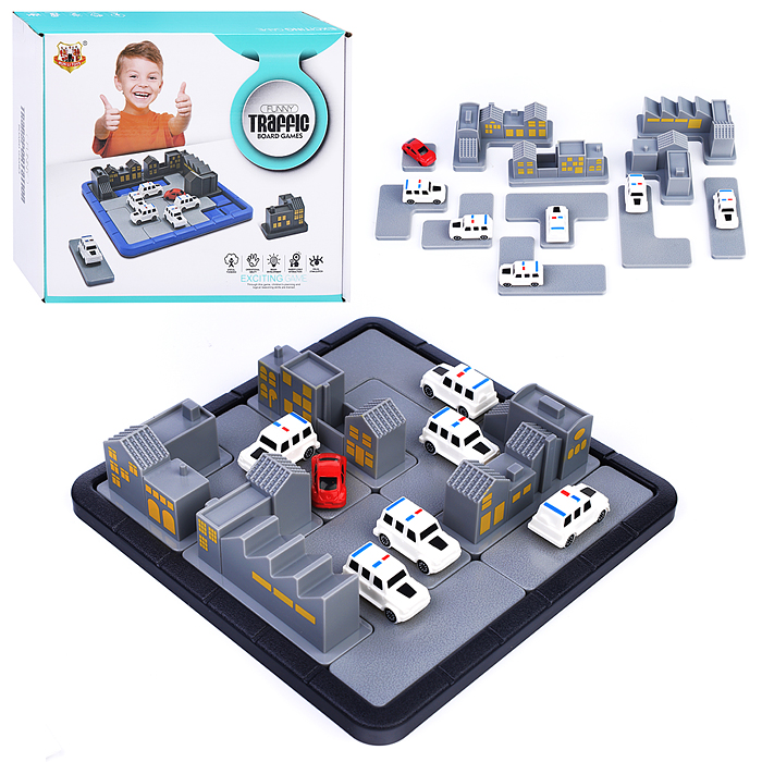 Настольная игра-головоломка T242 "Час пик" № 2 Настольная игра-головоломка T242 "Час пик" № 2