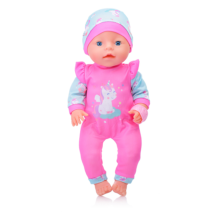 Пупс YL2340E-B "Нона" с аксессуарами, в коробке