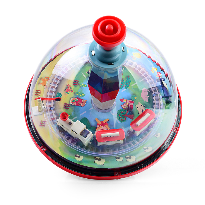 Юла UT0040 "Путешествие паровозика" в коробке