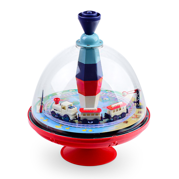 Юла UT0040 "Путешествие паровозика" в коробке