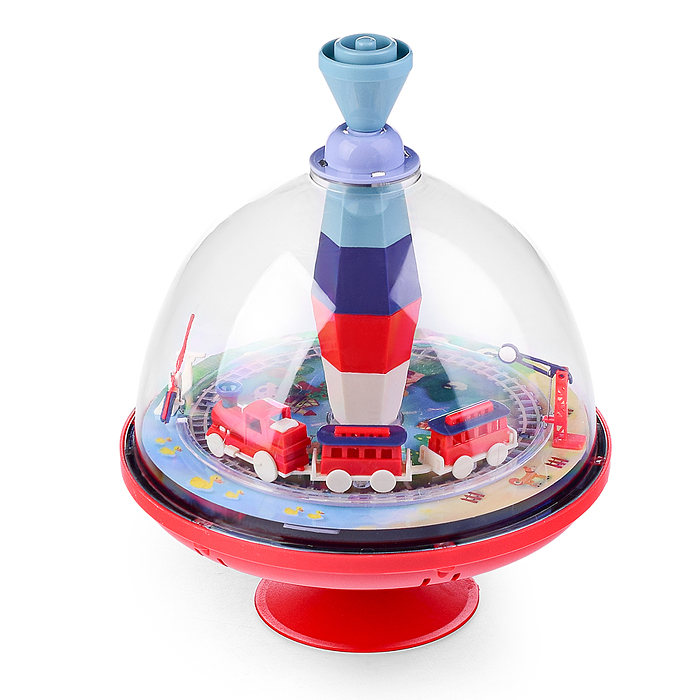 Юла UT0040 "Путешествие паровозика" в коробке