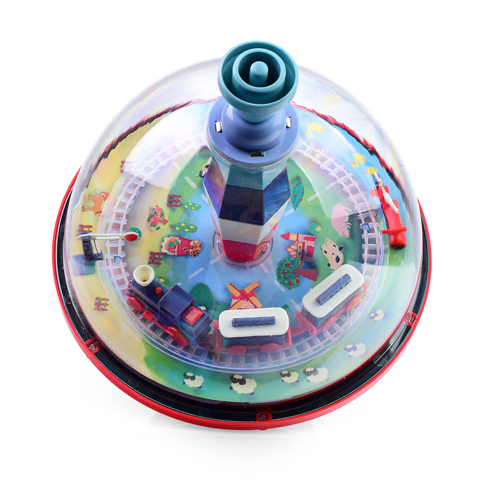 Юла UT0040 "Путешествие паровозика" в коробке