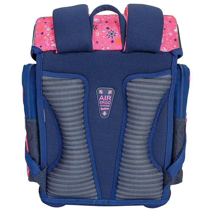 Фото к товару Ранец Seventeen Звери в космосе с эргономической спинкой и светящимся замком 33х25х14см Ранец Seventeen Звери в космосе с эргономической спинкой и светящимся замком 33х25х14см