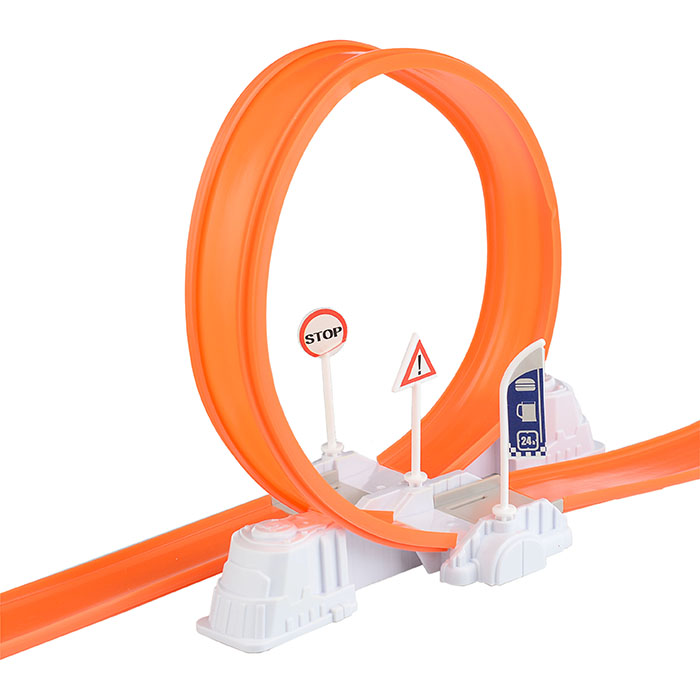 Фото к товару Трек-Катапульта 660-A217 "Большая трасса" в коробке Трек-Катапульта 660-A217 "Большая трасса" в коробке