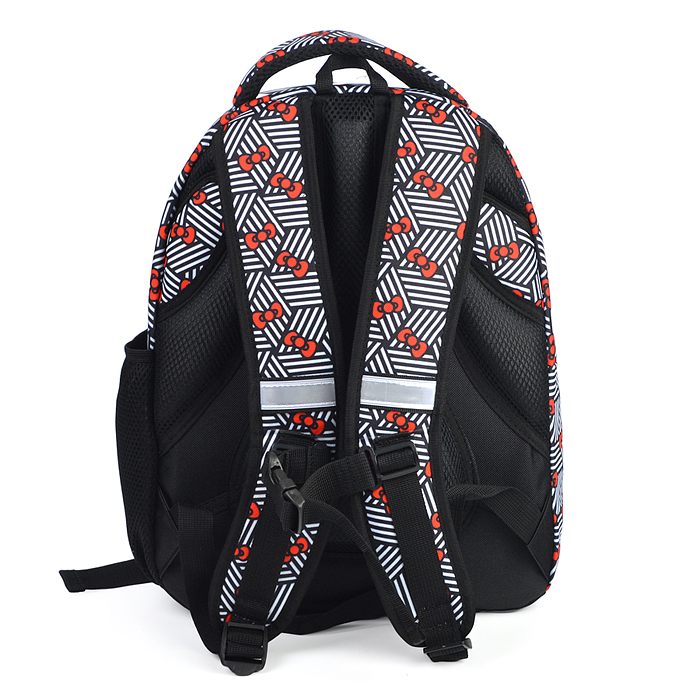 Фото к товару Рюкзак облегченный "Hello Kitty" с анатомической спинкой, 2 отделения на молнии, на каждой молни Рюкзак облегченный "Hello Kitty" с анатомической спинкой, 2 отделения на молнии, на каждой молни