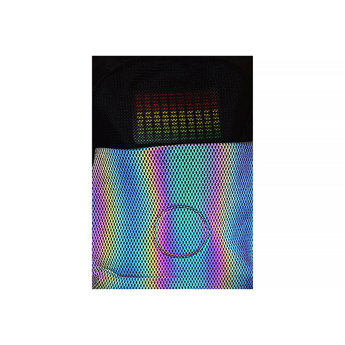 Фото к товару Рюкзак с led панелью без колонки. Seventeen черный Рюкзак с led панелью без колонки. Seventeen черный