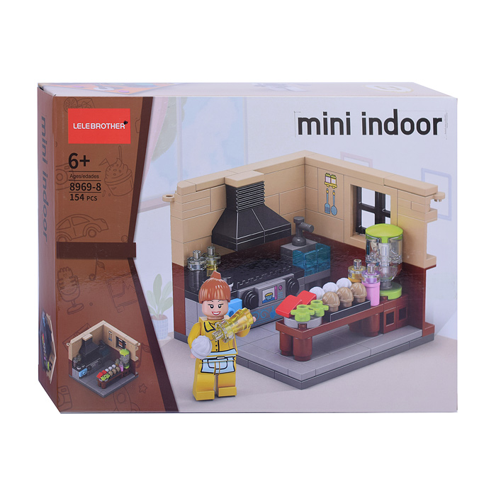 Конструктор 8969-8 "Кабинет: Шеф-кондитера" (154 дет.) Конструктор 8969-8 "Кабинет: Шеф-кондитера" (154 дет.)