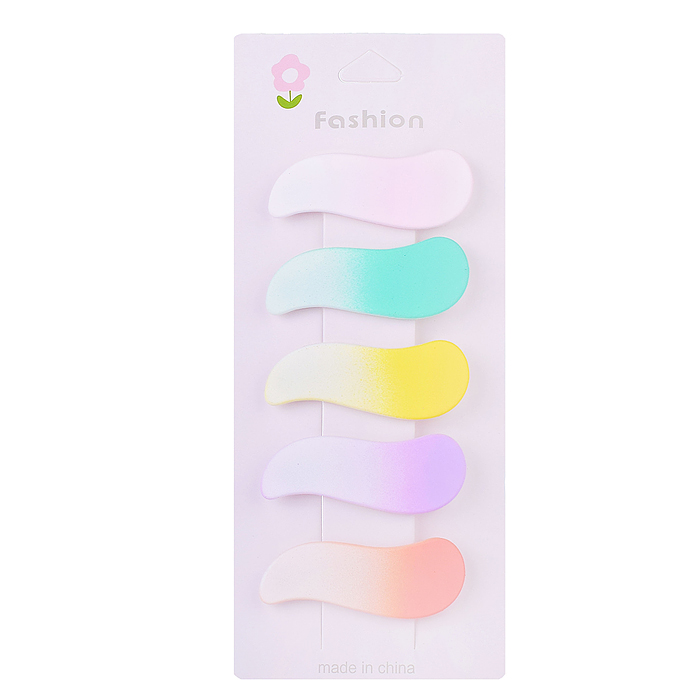 Набор заколок для волос 00-3885 "Волна" в пакете