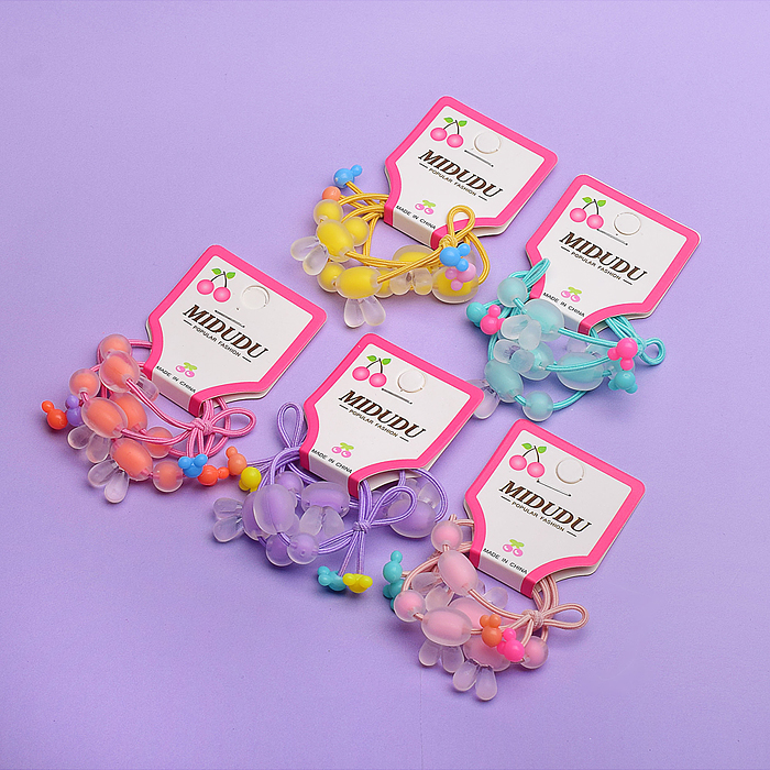 Фото к товару Набор резинок для волос 00-3881 "Зайчата" 20 предметов Набор резинок для волос 00-3881 "Зайчата" 20 предметов