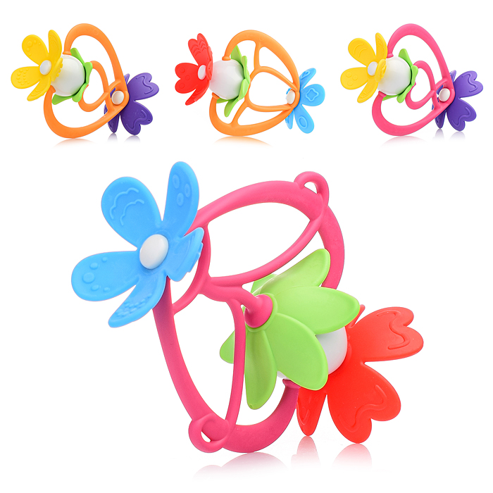 Погремушка-прорезыватель "Человечки" Погремушка-прорезыватель "Человечки"