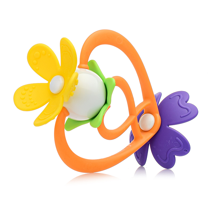 Фото к товару Погремушка-прорезыватель "Человечки" Погремушка-прорезыватель "Человечки"