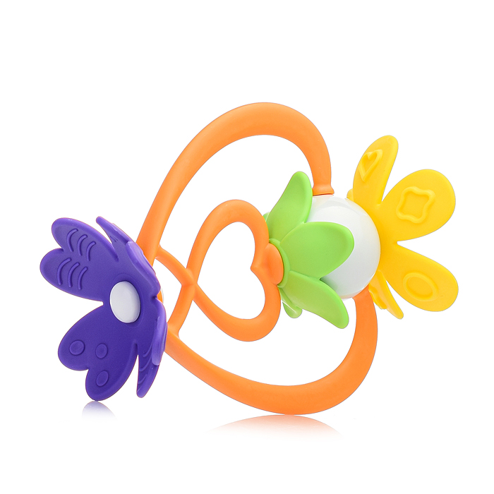 Фото к товару Погремушка-прорезыватель "Человечки" Погремушка-прорезыватель "Человечки"