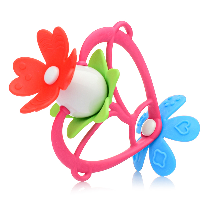 Фото к товару Погремушка-прорезыватель "Человечки" Погремушка-прорезыватель "Человечки"