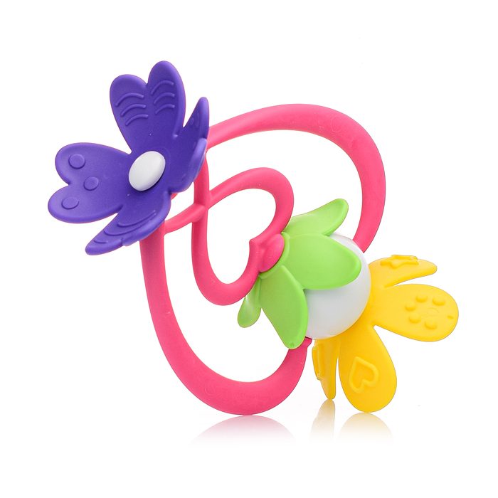 Фото к товару Погремушка-прорезыватель "Человечки" Погремушка-прорезыватель "Человечки"