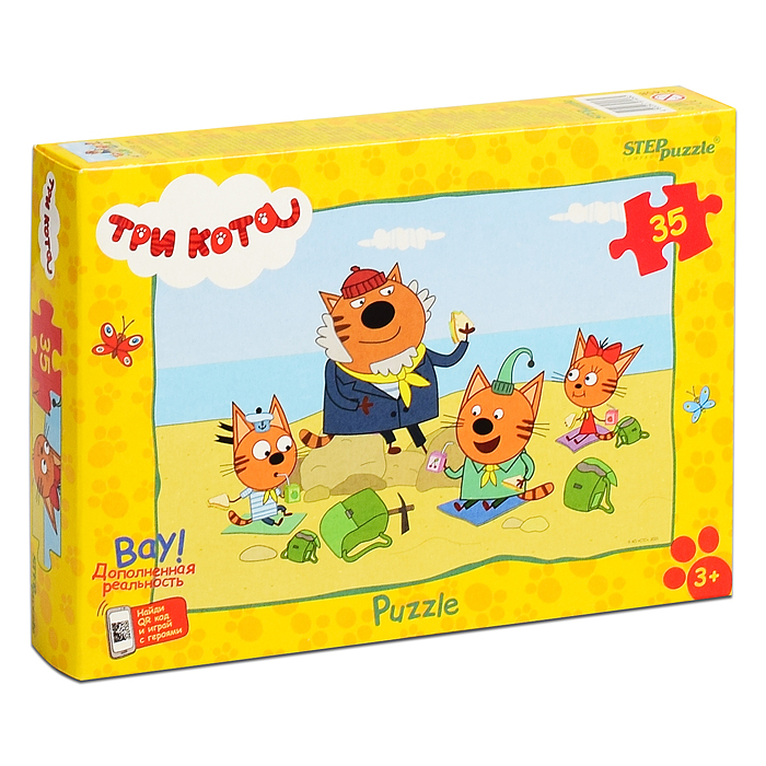 Пазлы 35 "Три кота (new 3)" (АО "СТС") Пазлы 35 "Три кота (new 3)" (АО "СТС")