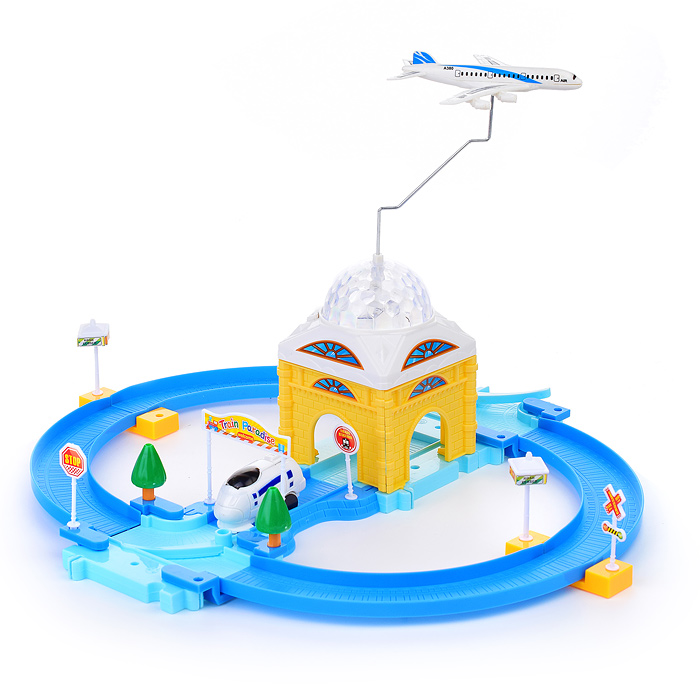 Трек 2139 "Аэропорт" синий, в коробке