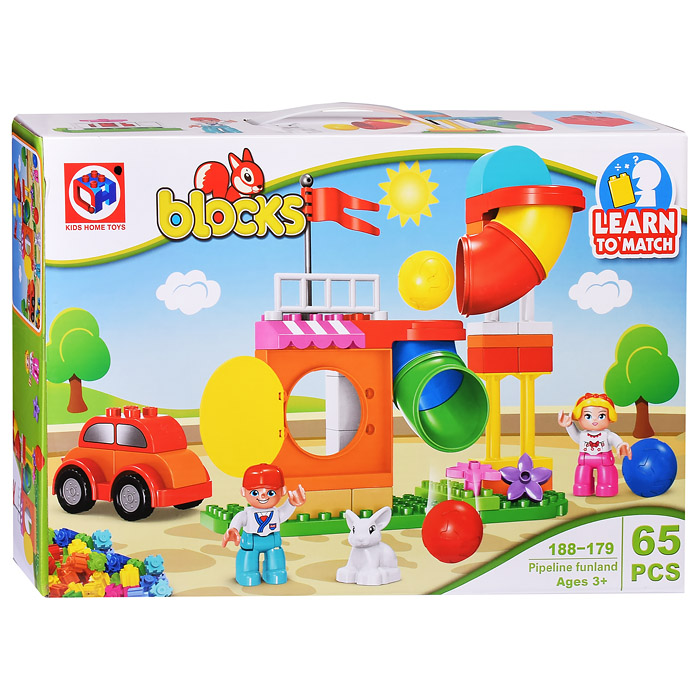 Конструктор 188-179 "Труба" 65 дет. в коробке Конструктор 188-179 "Труба" 65 дет. в коробке