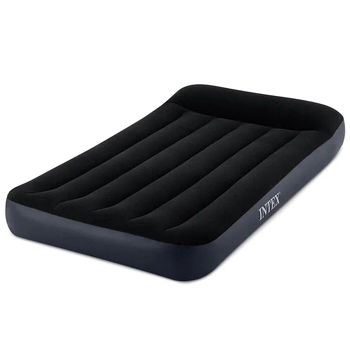 Фото к товару Односпальный надувной матрас Pillow Rest Classic Airbed, встроенный электрический насос 220В,64146ND Односпальный надувной матрас Pillow Rest Classic Airbed, встроенный электрический насос 220В,64146ND