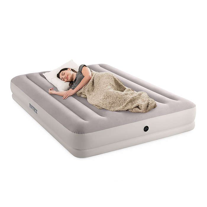 Надувной матрас 152х203х30см "Prestige" с USB насосом 5V, до 272кг, 64179 INTEX