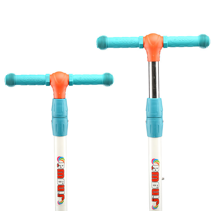 Фото к товару Самокат U066832Y 3-х кол., колёса световые PU, зеленый Самокат U066832Y 3-х кол., колёса световые PU, зеленый