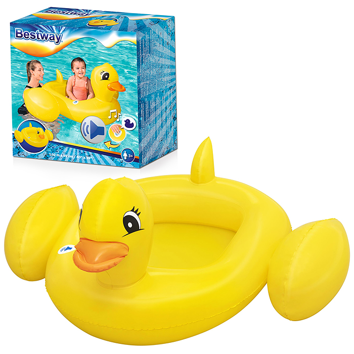 Лодочка надувная «Утенок», 102 х 99 см, 34151 Bestway Лодочка надувная «Утенок», 102 х 99 см, 34151 Bestway