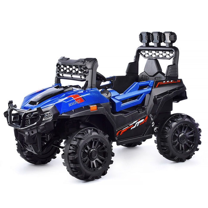 Электромобиль U023465Y "Багги турбо" с р/у управлением, четырехколесный, двухместный