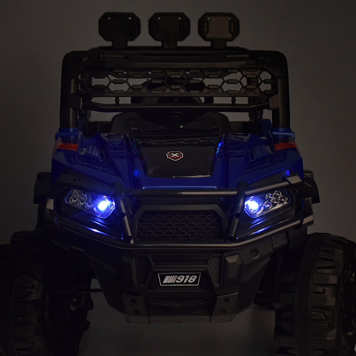 Электромобиль U023465Y "Багги турбо" с р/у управлением, четырехколесный, двухместный