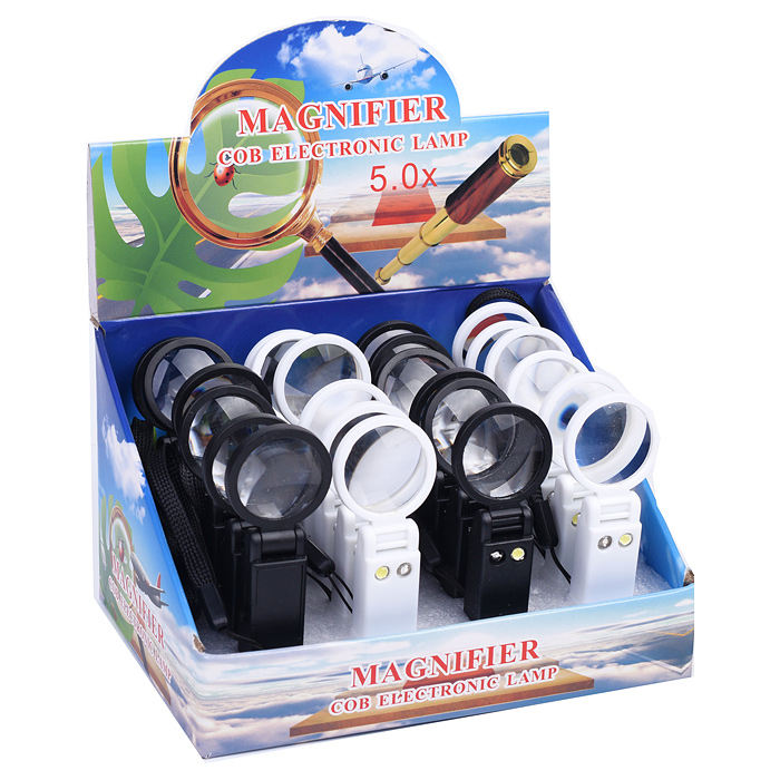 Фото к товару Игрушечный фонарик 00-2960 с лупой Игрушечный фонарик 00-2960 с лупой