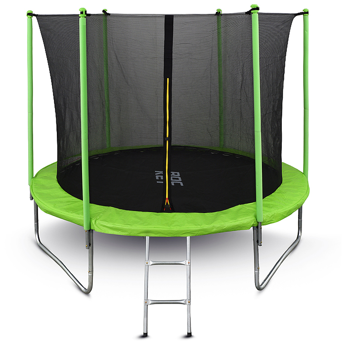 Батут ROCKET, d=244, внутренняя сетка высотой 153 см., общая высота 220 см.