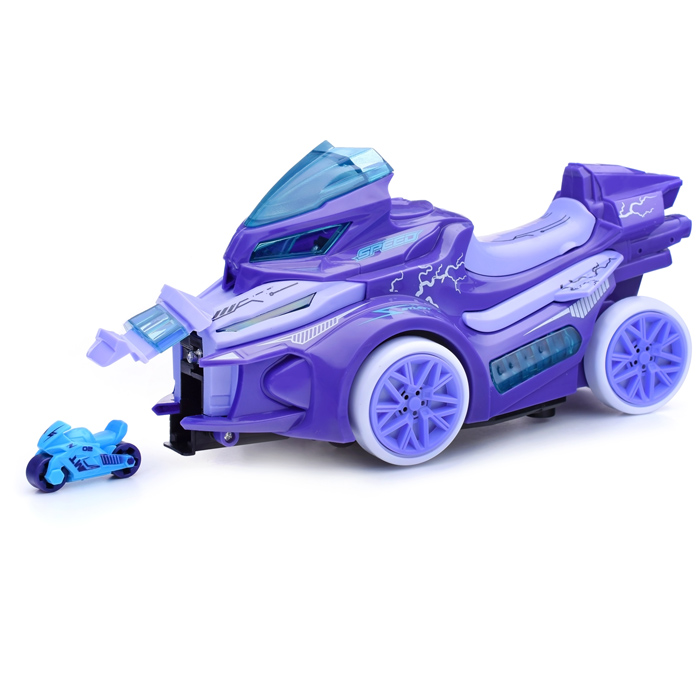 Фото к товару Мотоцикл-катапульта GC169-167 со светом и звуком, на батарейках, в коробке Мотоцикл-катапульта GC169-167 со светом и звуком, на батарейках, в коробке