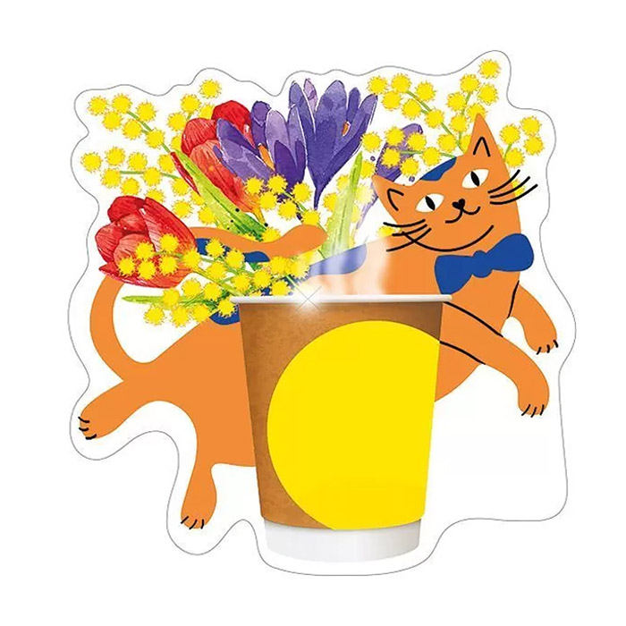 Украшение на скотче "100% Мурчино"