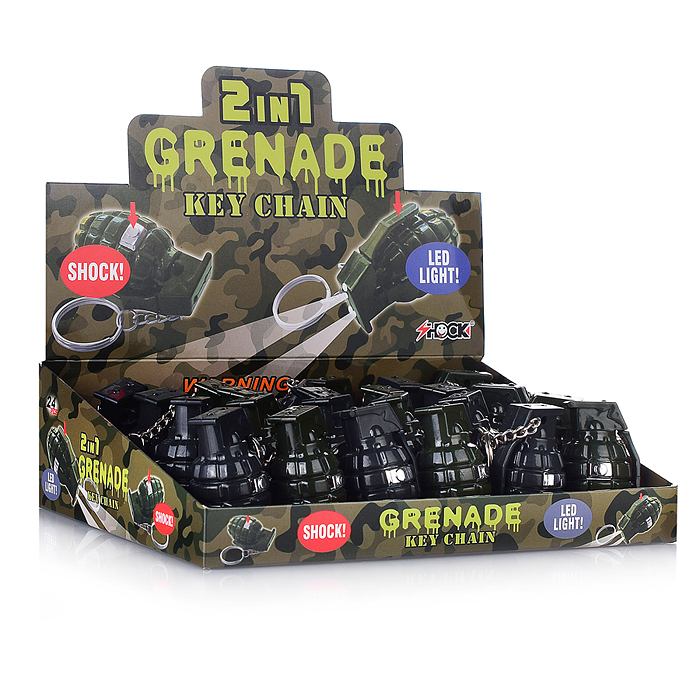 Фото к товару Игрушечный фонарик 00-3791 "Граната" Игрушечный фонарик 00-3791 "Граната"