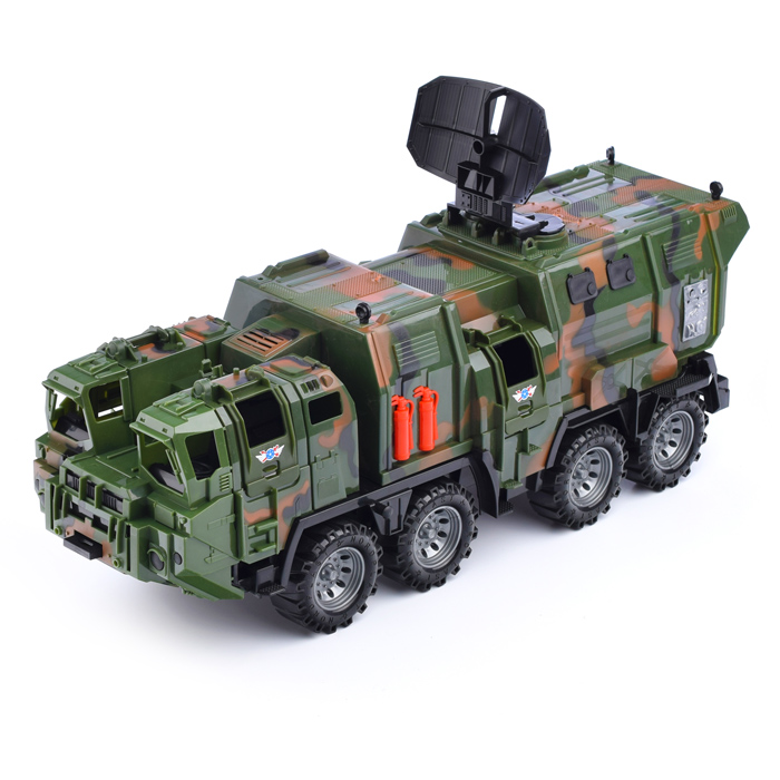 Военный тягач "Щит" с кунгом (камуфляж)