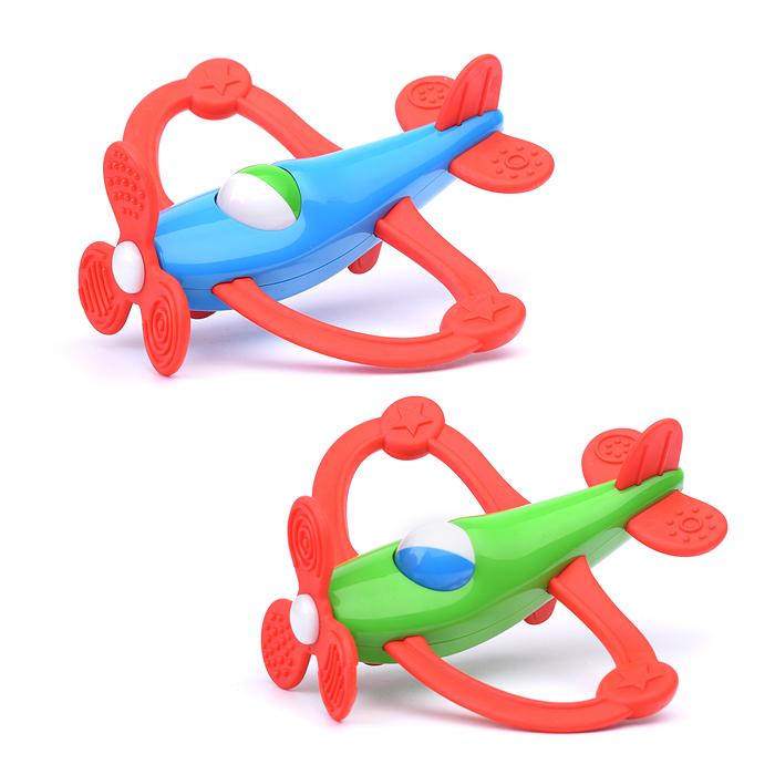 Погремушка-прорезыватель "Самолетик" Погремушка-прорезыватель "Самолетик"