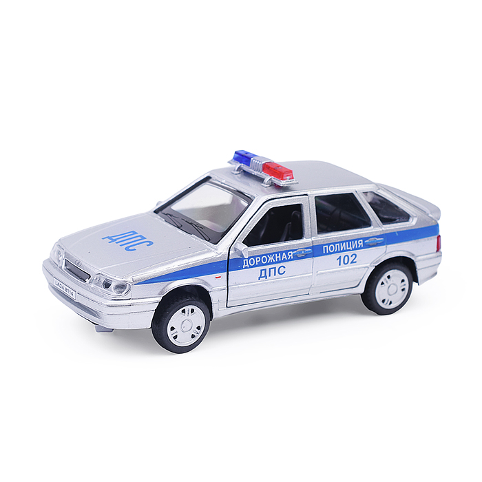 Фото к товару Машина металл свет-звук LADA-2114 "Samara" Полиция 12 см, (двери, багаж.) в коробке Машина металл свет-звук LADA-2114 "Samara" Полиция 12 см, (двери, багаж.) в коробке