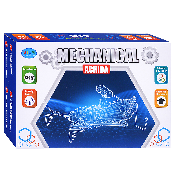 Конструктор SE-18003 "Механический паук" в коробке Конструктор SE-18003 "Механический паук" в коробке