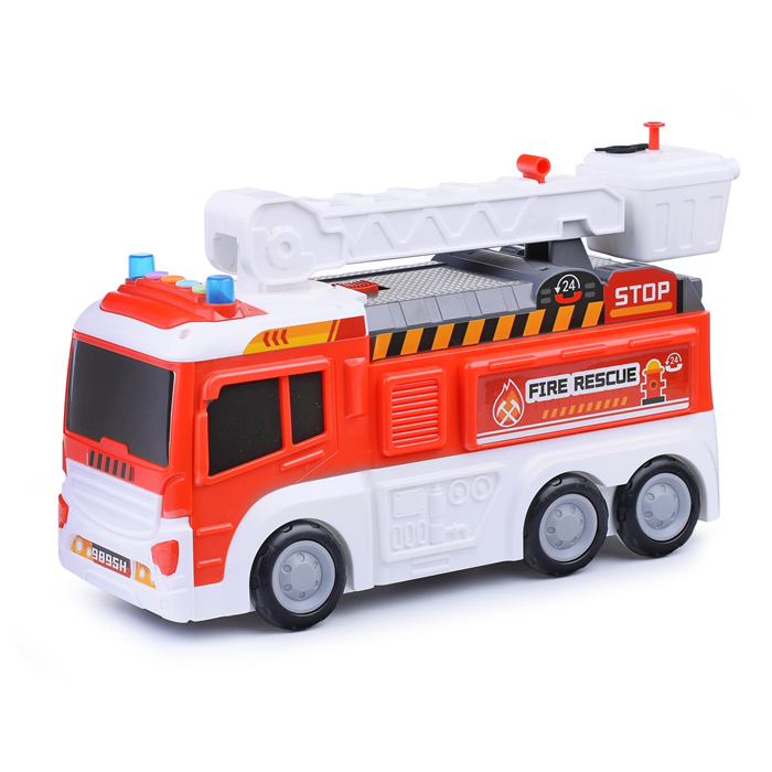 Фото к товару Игровой набор HS8008B "Пожарная техника" в коробке Игровой набор HS8008B "Пожарная техника" в коробке