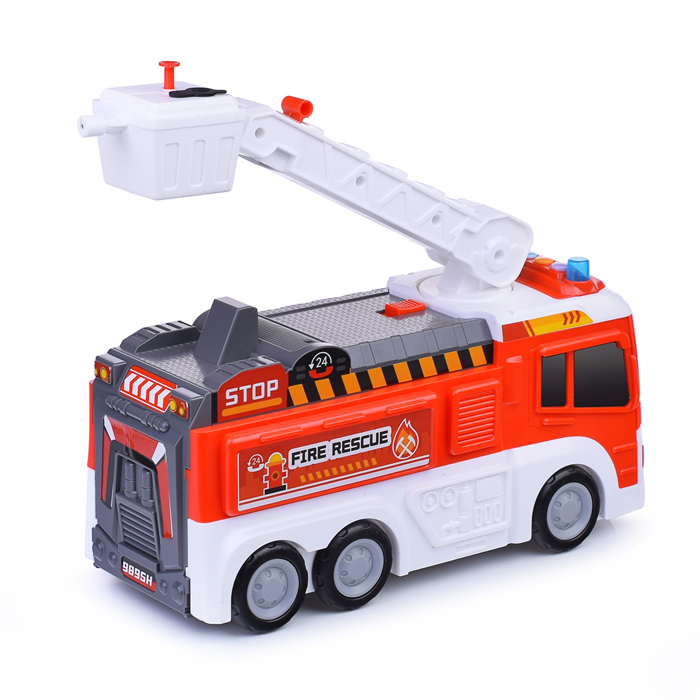 Фото к товару Игровой набор HS8008B "Пожарная техника" в коробке Игровой набор HS8008B "Пожарная техника" в коробке