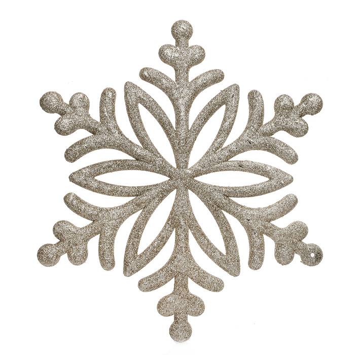 Новогоднее украшение S1871 "Снежинка чудесная" 27см Новогоднее украшение S1871 "Снежинка чудесная" 27см